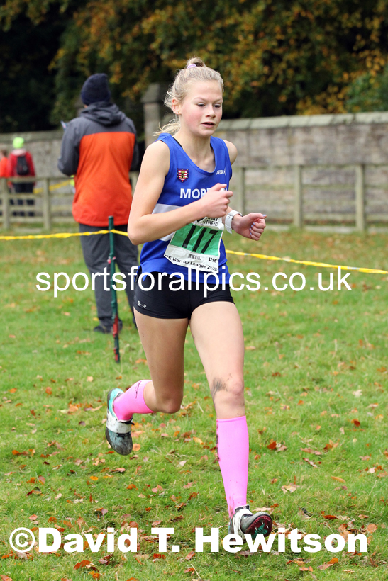 Girls under-15s 2021 NEHL Lambton Castle near Chester le Street, County Durham. Photo: David T. Hewitson/Sports for All Pics